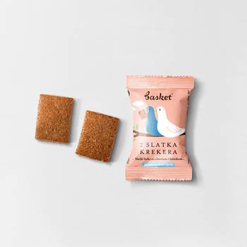2 Sweet Creckers with Cinnamon & Hazelnuts