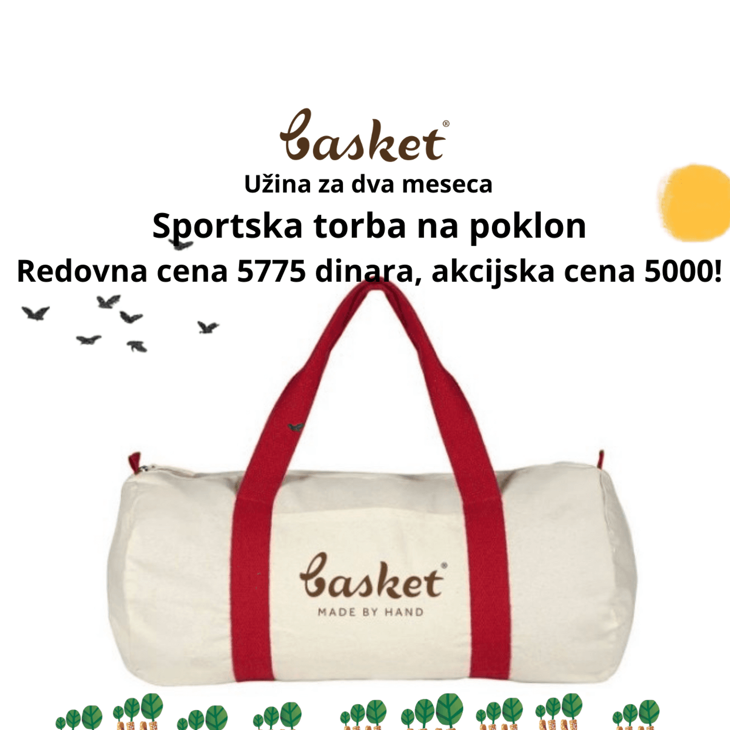 Basket predlog užine!