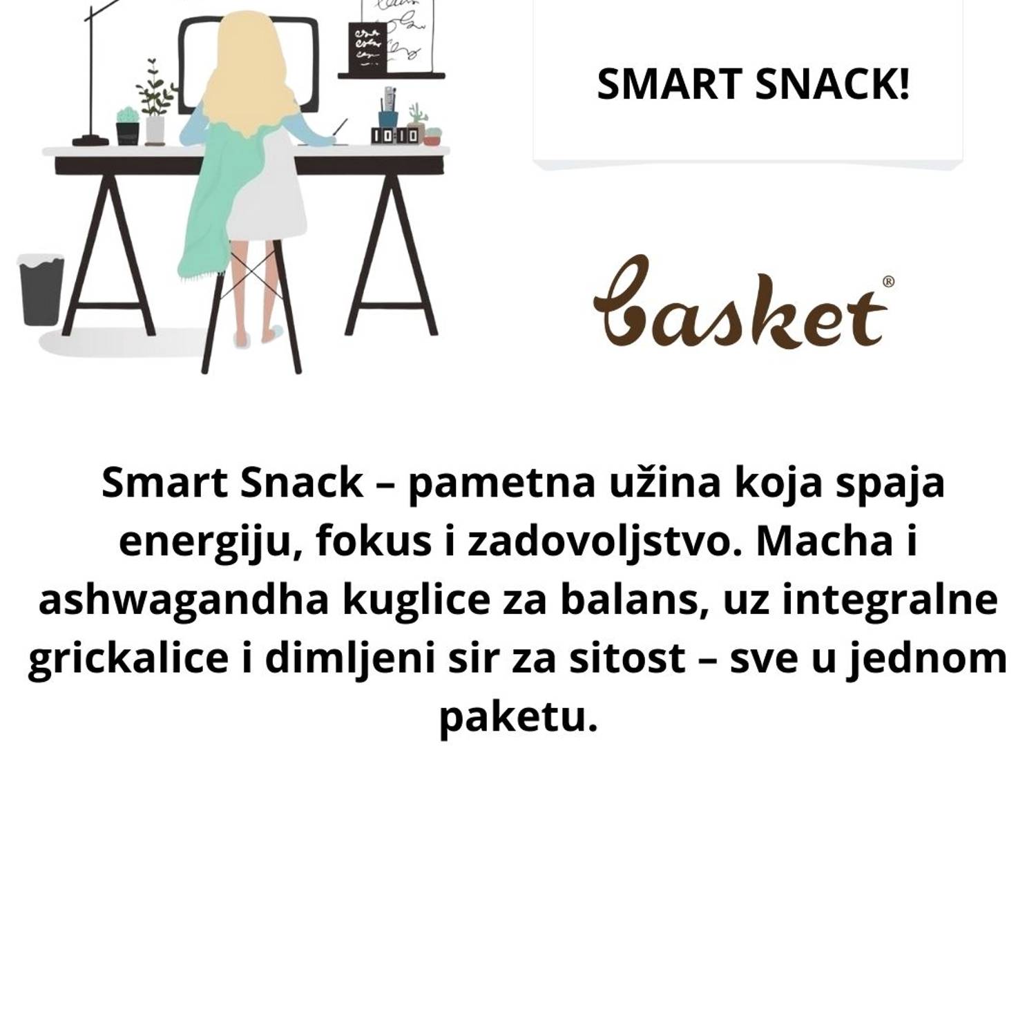 Healthy snack for the office