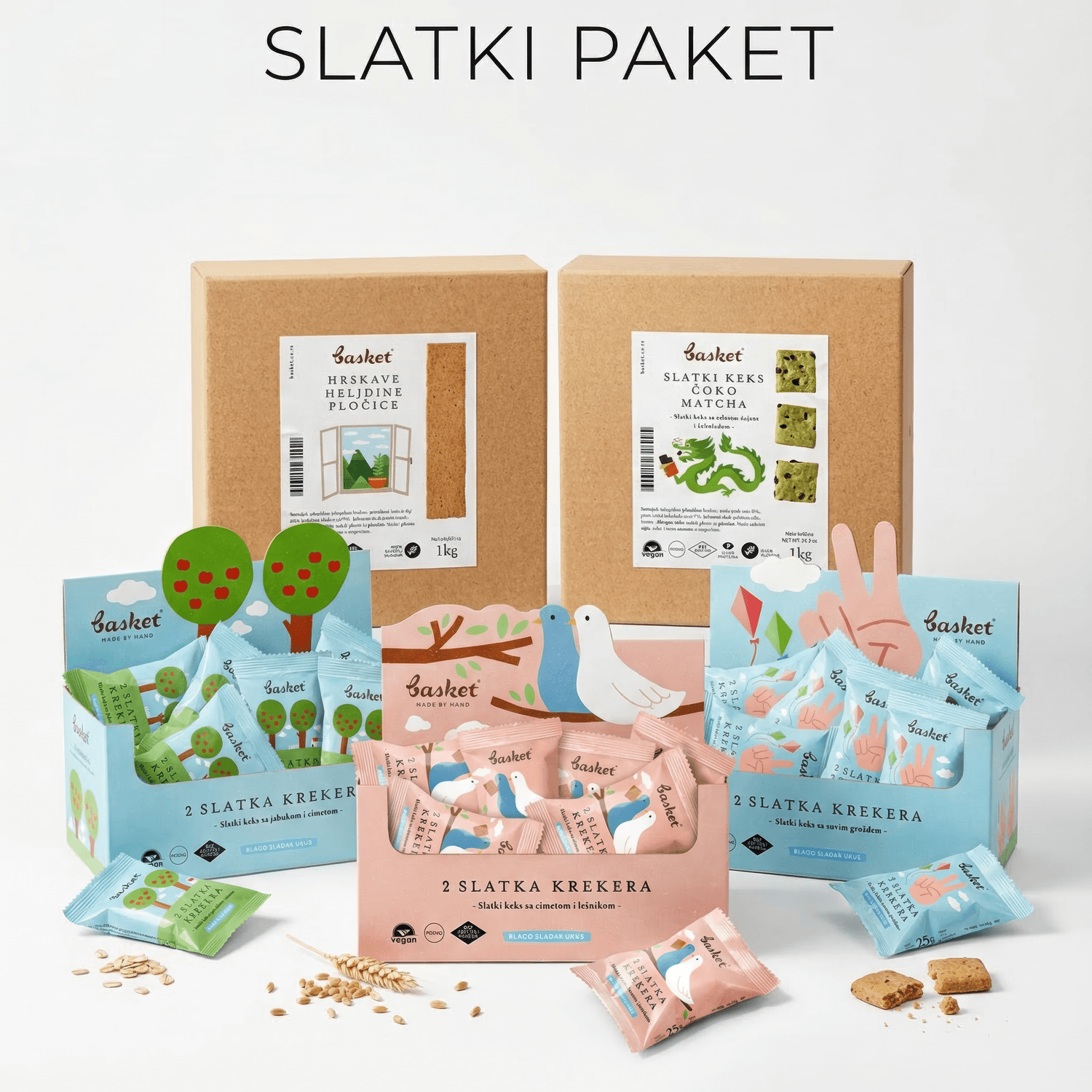 Slatki paket bez rafinisanih šećera